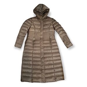 Flash Geo Down Filled Long Coat